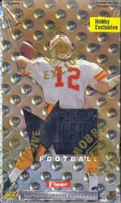 1996 fleer metal football cards hobby box|1996 fleer metal football cards.